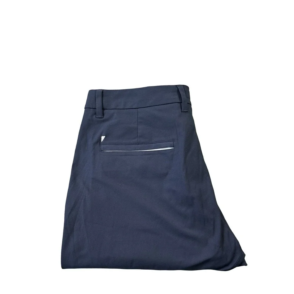 Primo Golf Navy Performance Mens Flat Front Pant Size 32X30